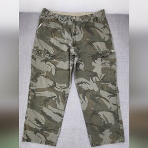 Wrangler Camo Cargo Pants 100% Cotton. 42×30